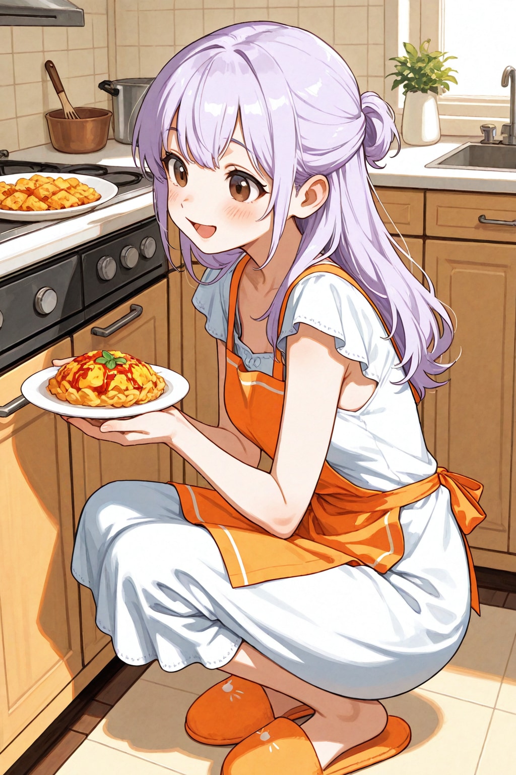 紫髪ちゃん