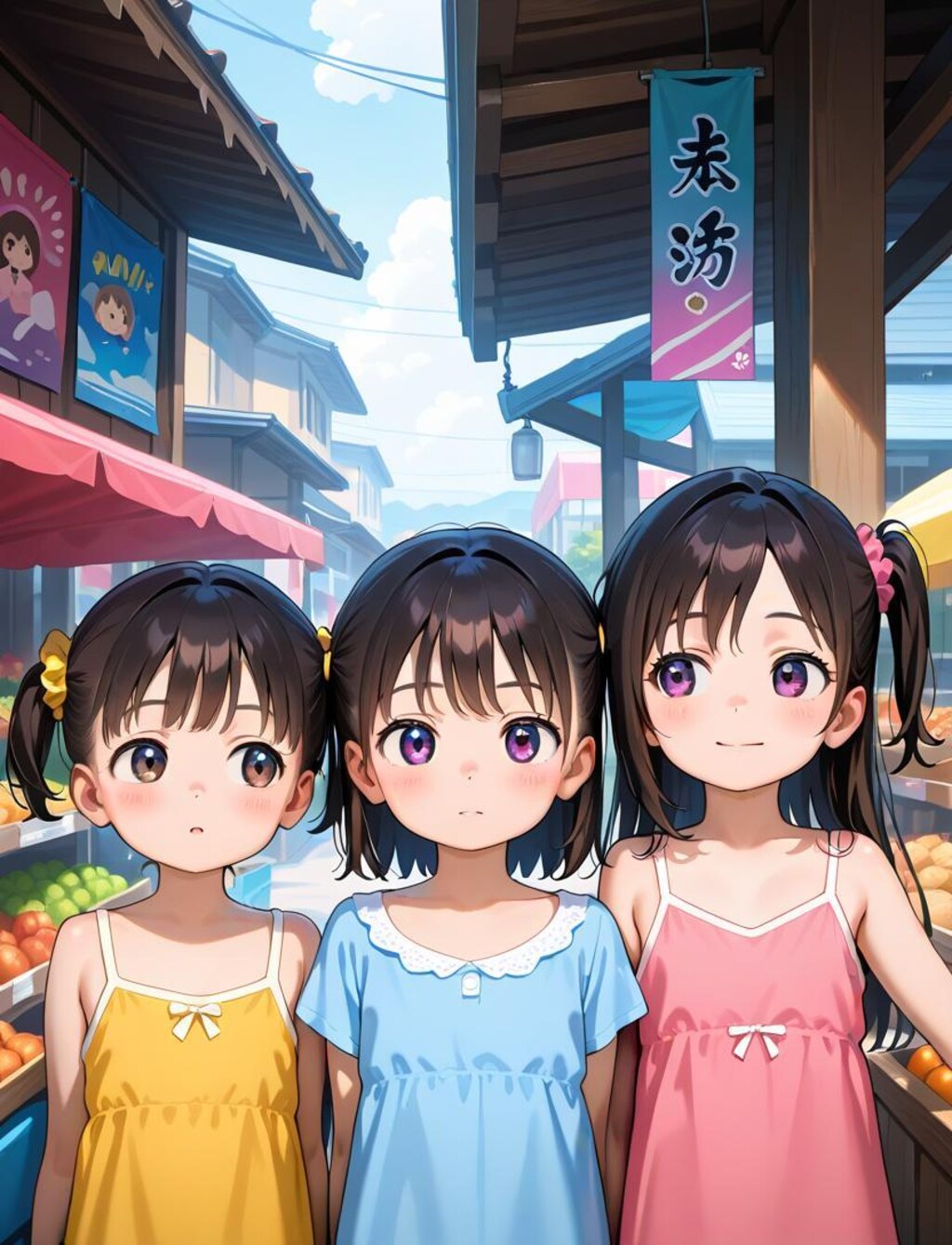 幼女、市場へ行く２