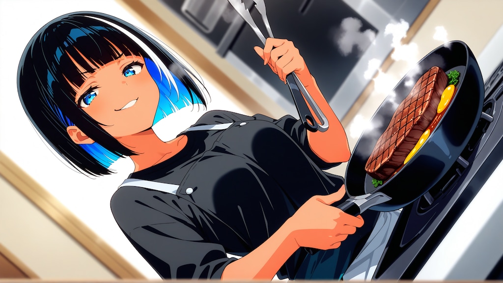 うちの子ステーキ！