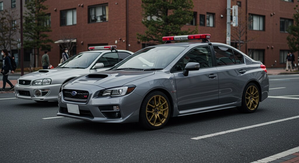 インプレッサWRXパトロールカー