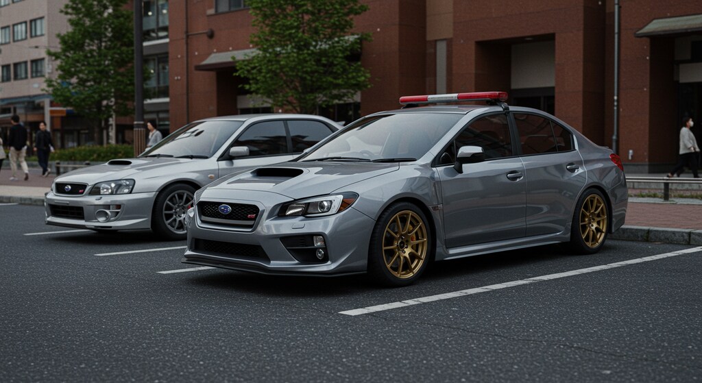 インプレッサWRXパトロールカー