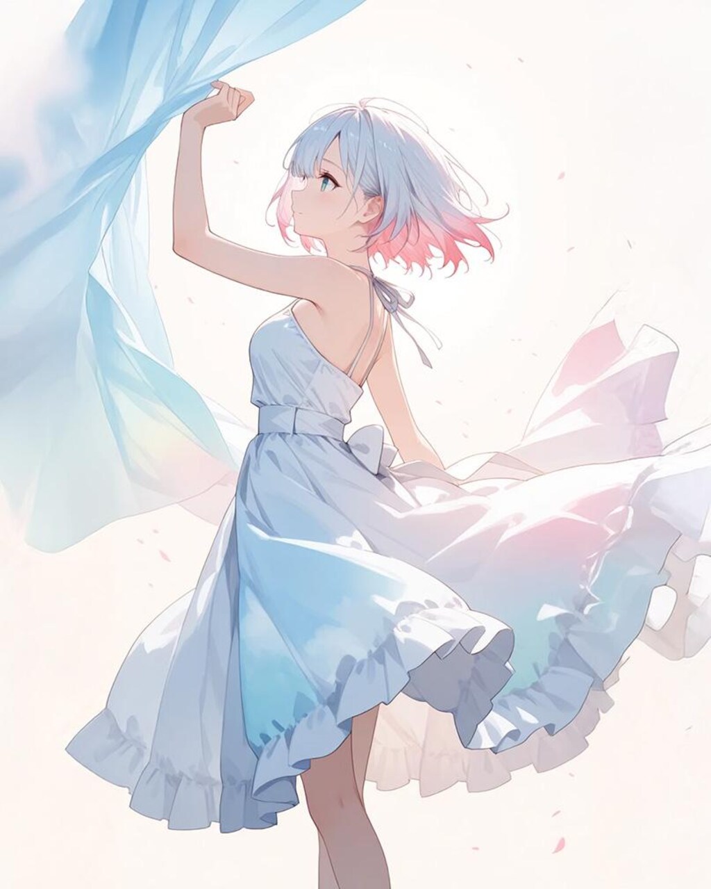 カーテンを開いて