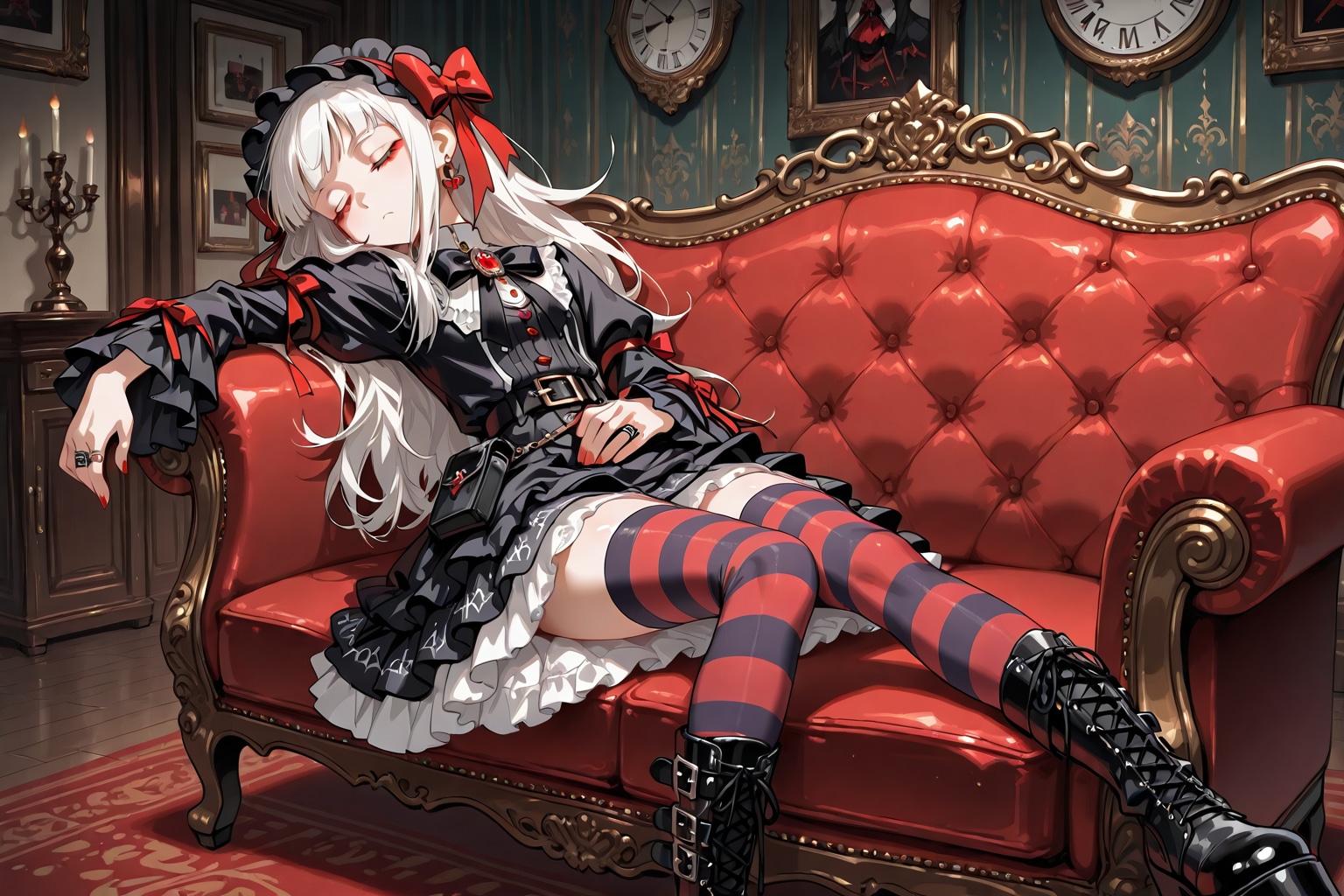 すやぁ～ | の人気AIイラスト・グラビア