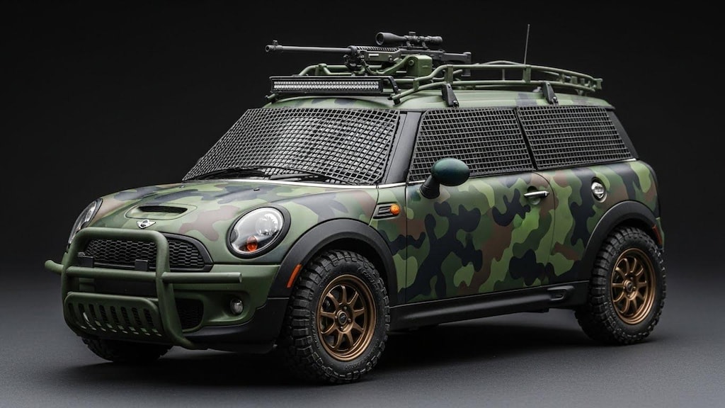 ミニクーパー軍用車