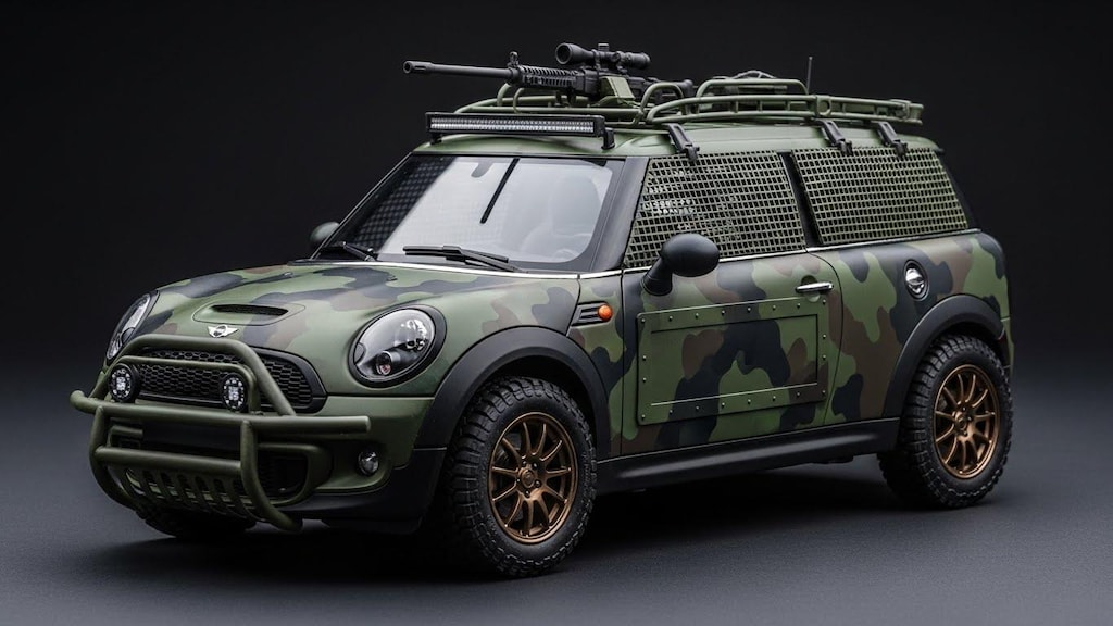 ミニクーパー軍用車