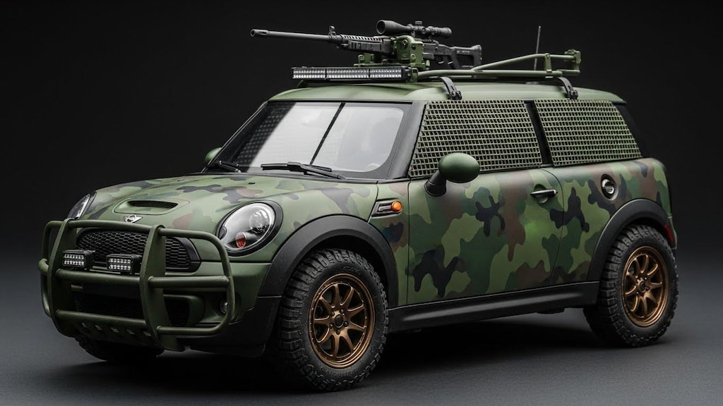 ミニクーパー軍用車