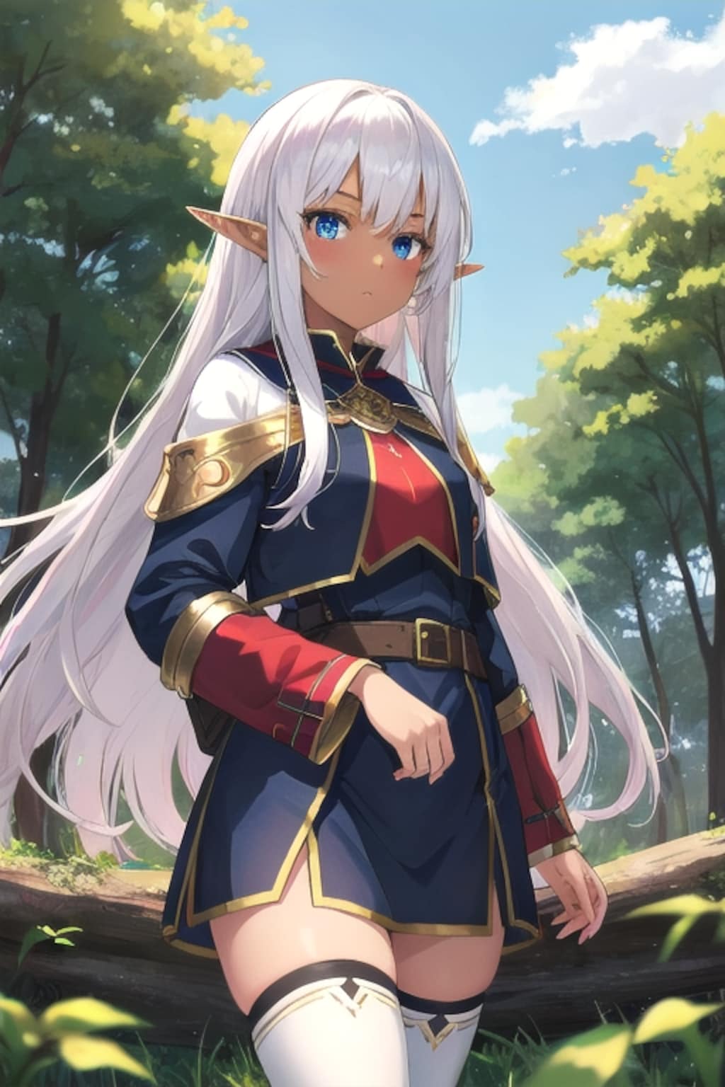 制服ダークエルフ