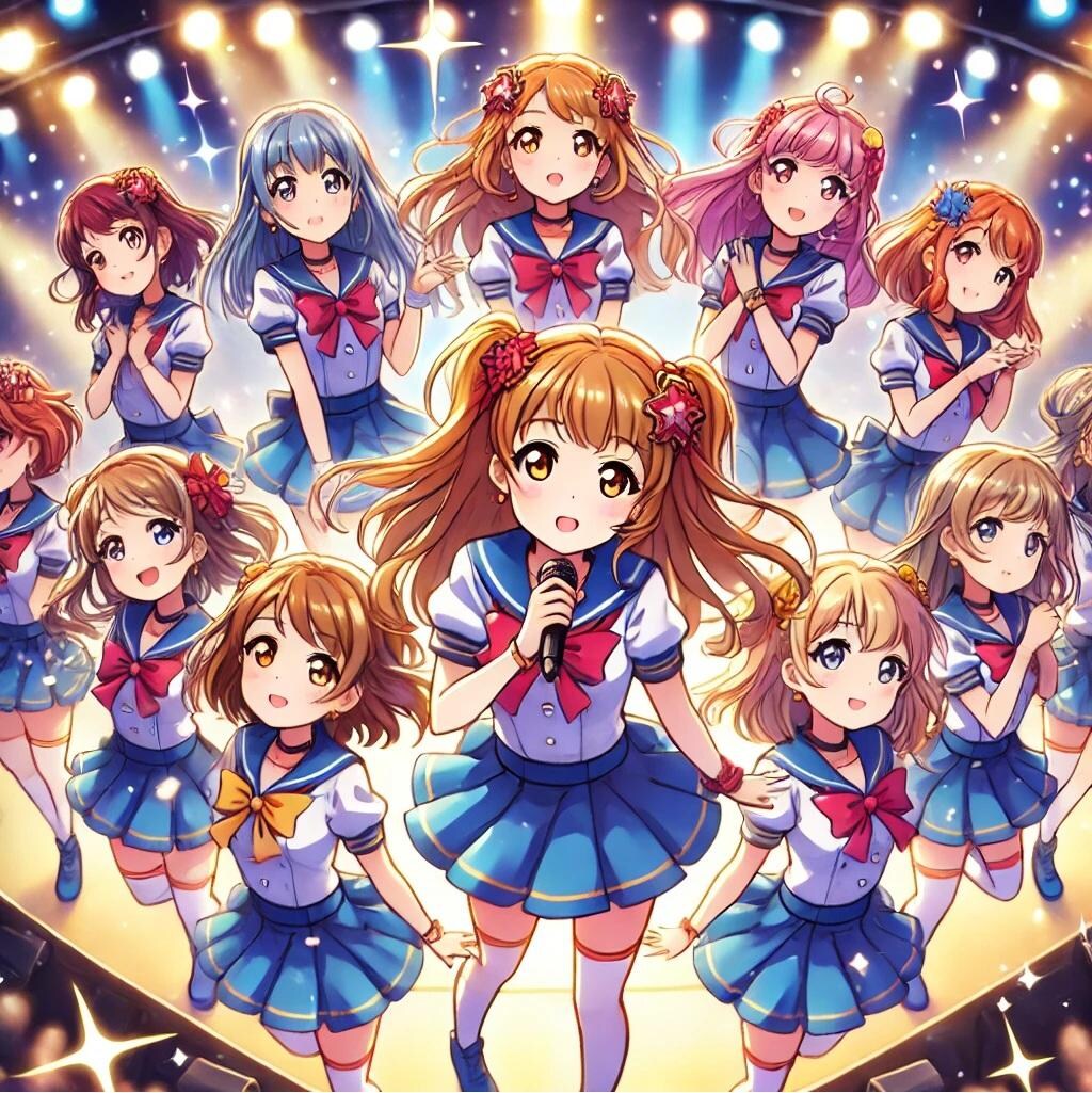 煌めく青春のアイドルたち