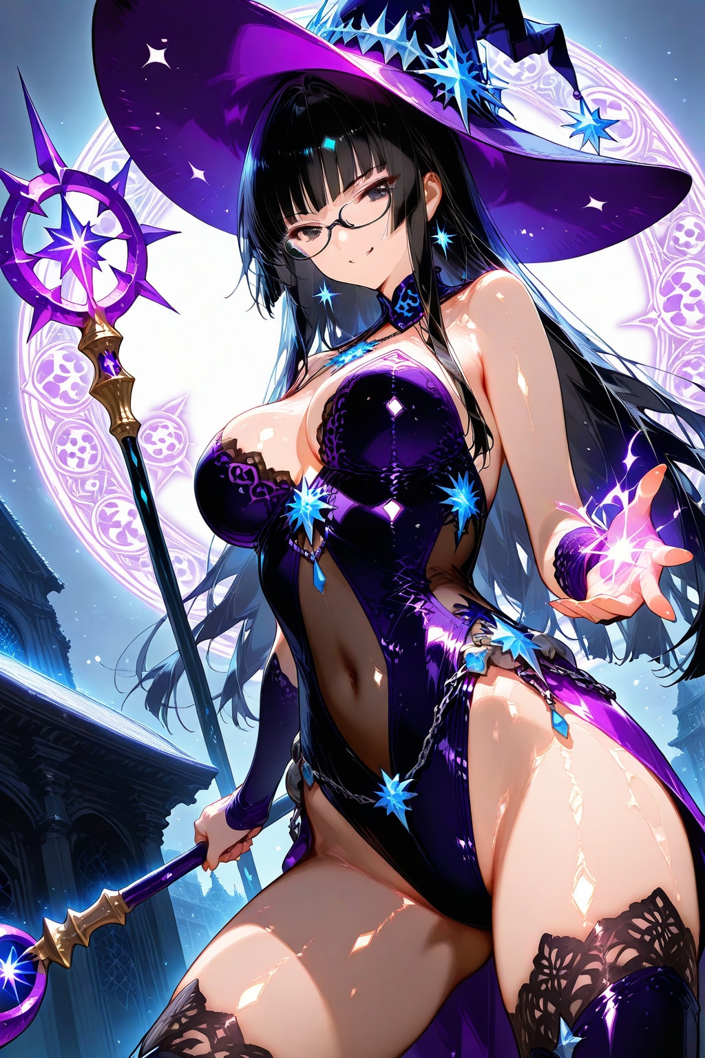 レオタード魔法少女