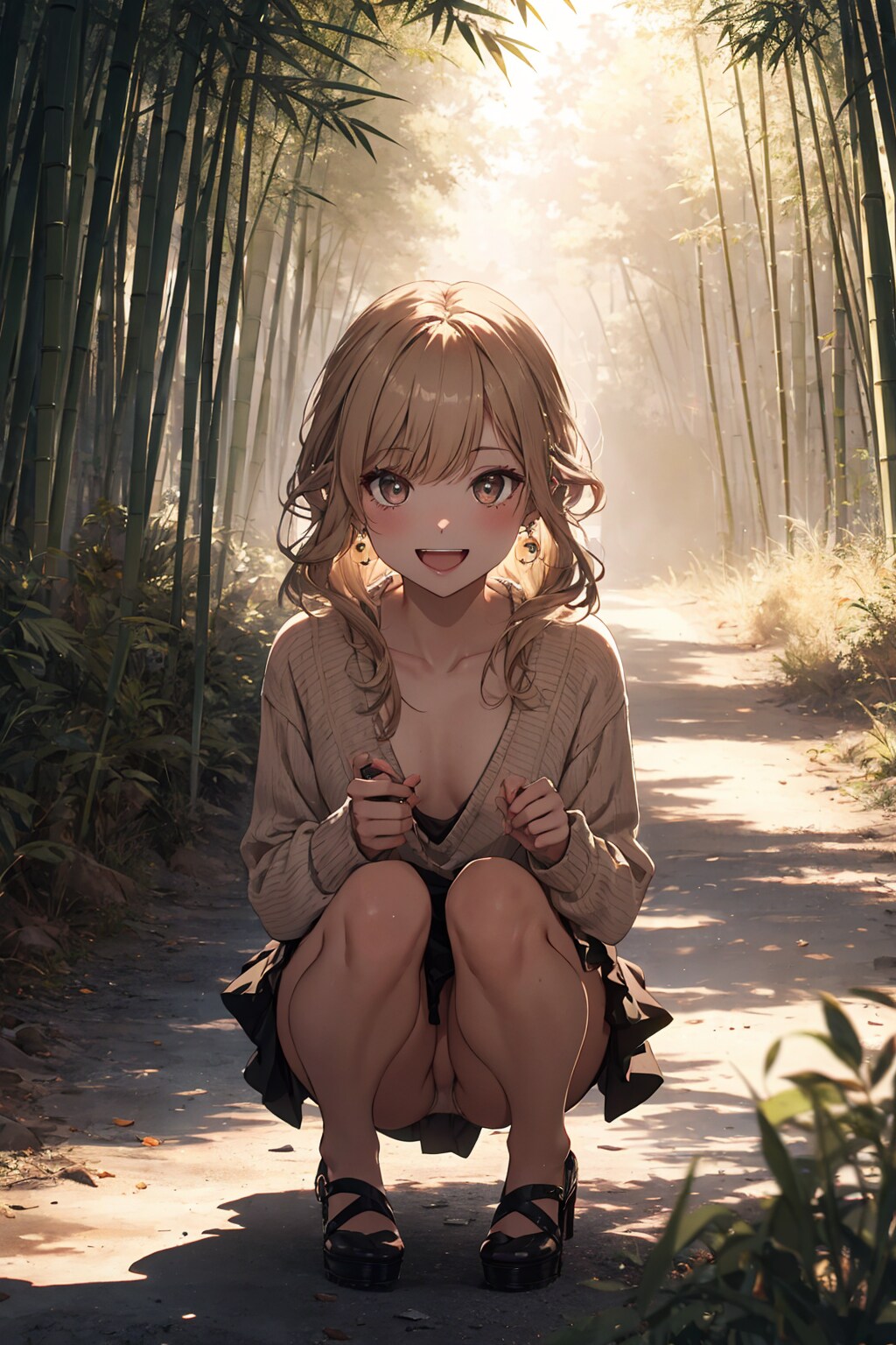 迎えに来てくれた近所のお姉さん