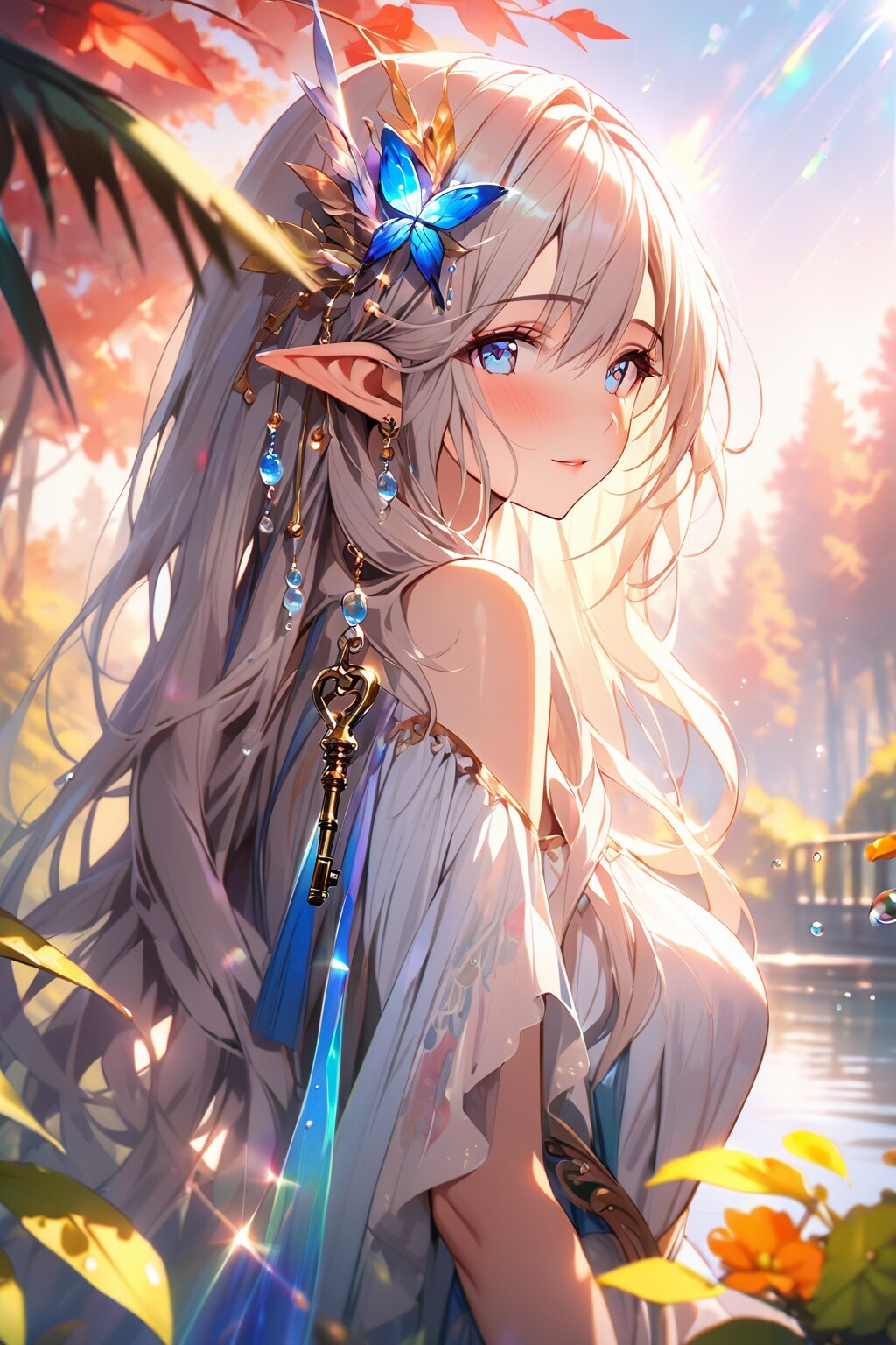 エルフさんの素敵な横顔 | の人気AIイラスト・グラビア