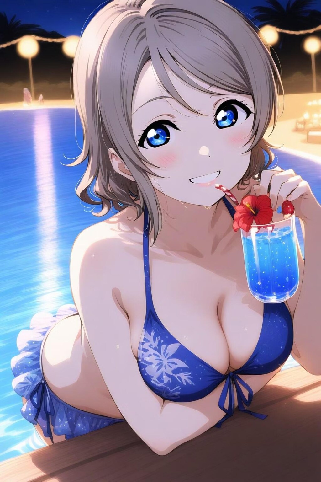 別垢＠mitsu8monから渡辺曜ビキニ👙📲