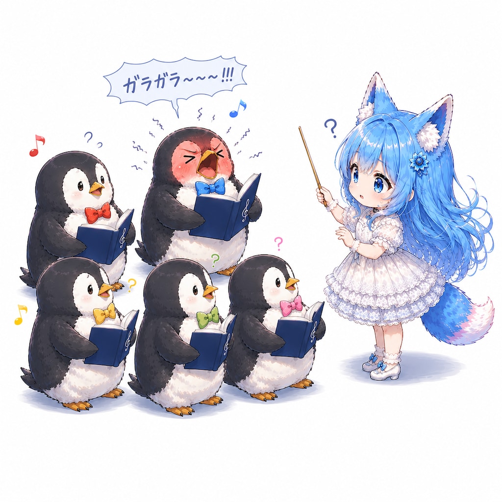 ...？