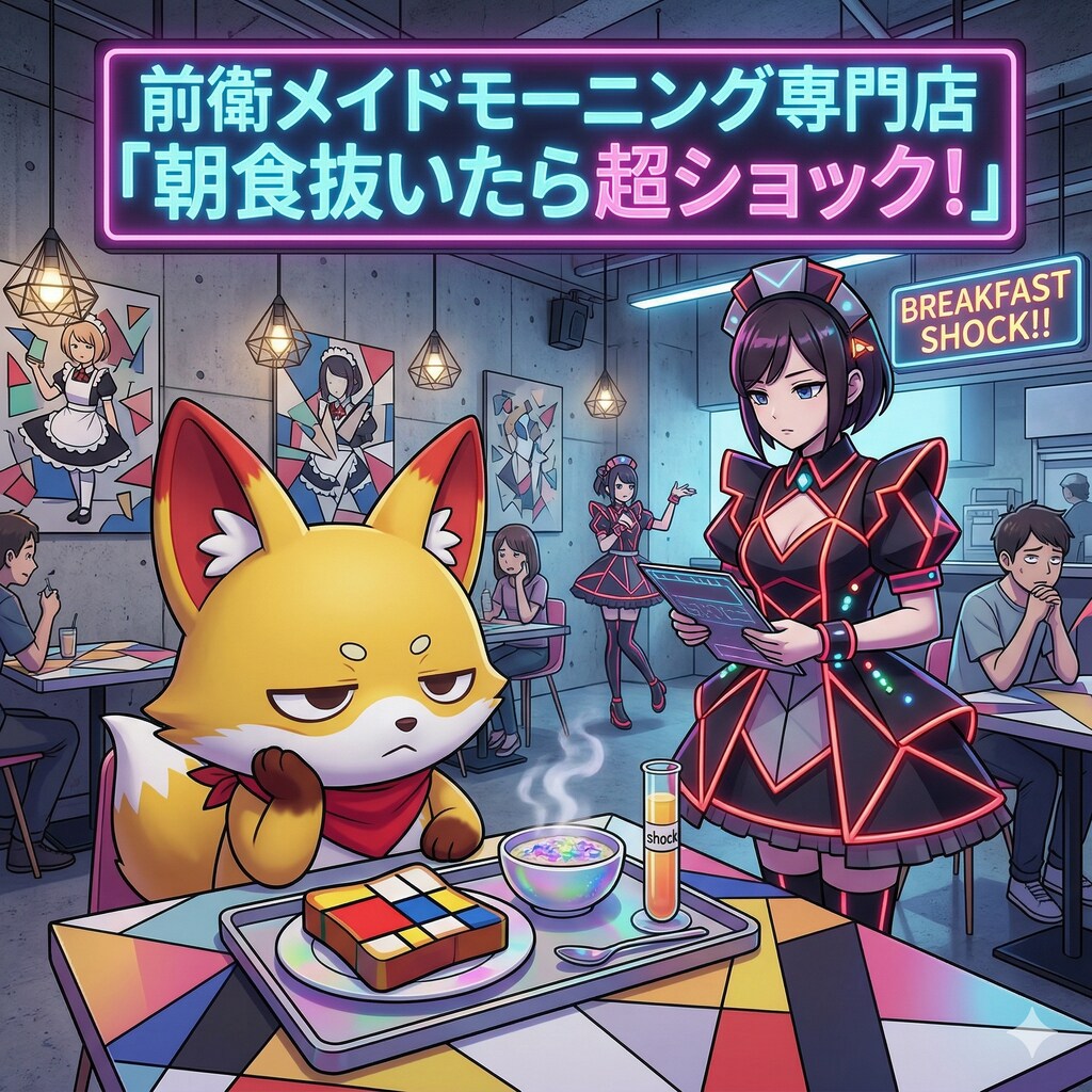前衛的モーニング