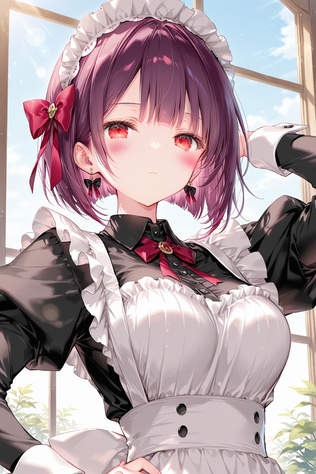 メイドポーズ