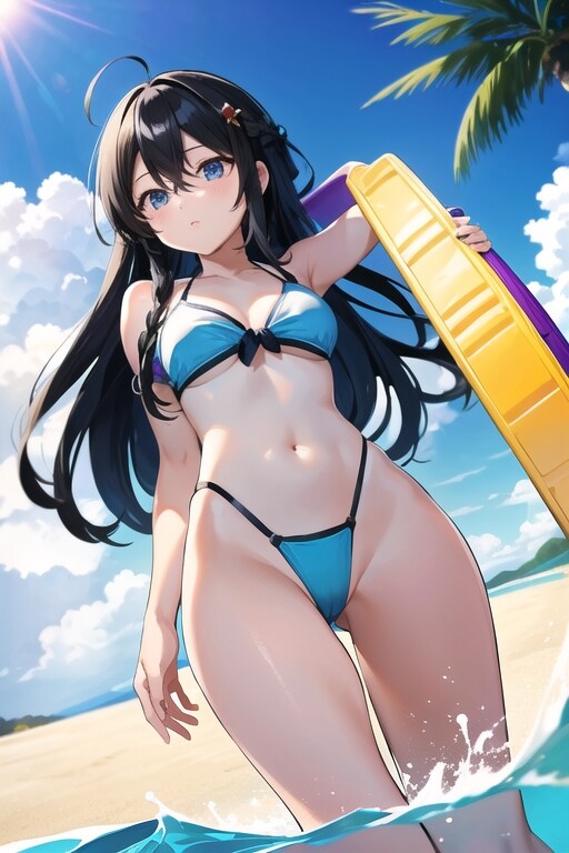 艦これ時雨　ビーチ