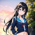 艦これ時雨　ビーチ 6枚目