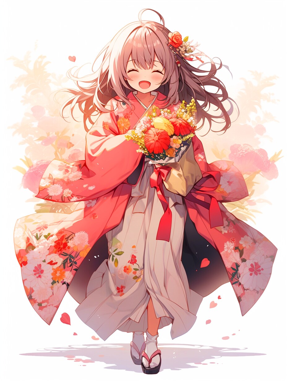 着物の女の子