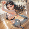 のぞみさん、ダンストレーニング2 3枚目