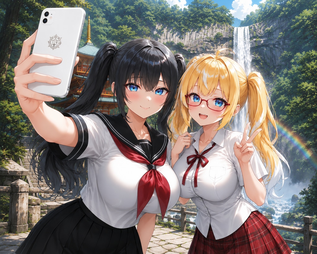 【コラボ】修学旅行で一緒に
