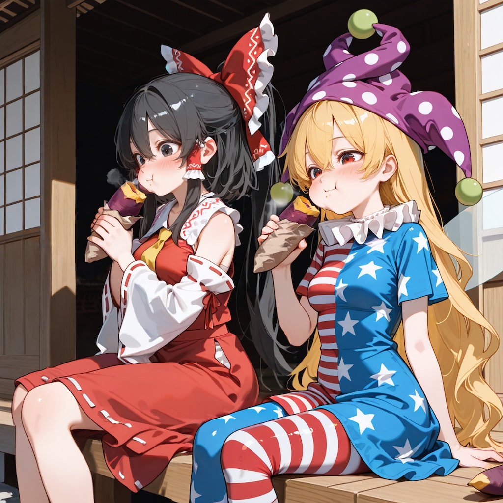 きょうのれいむさん（おいもほりの日）