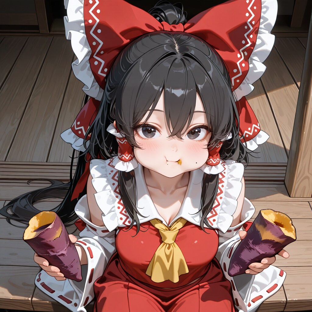 きょうのれいむさん（おいもほりの日）