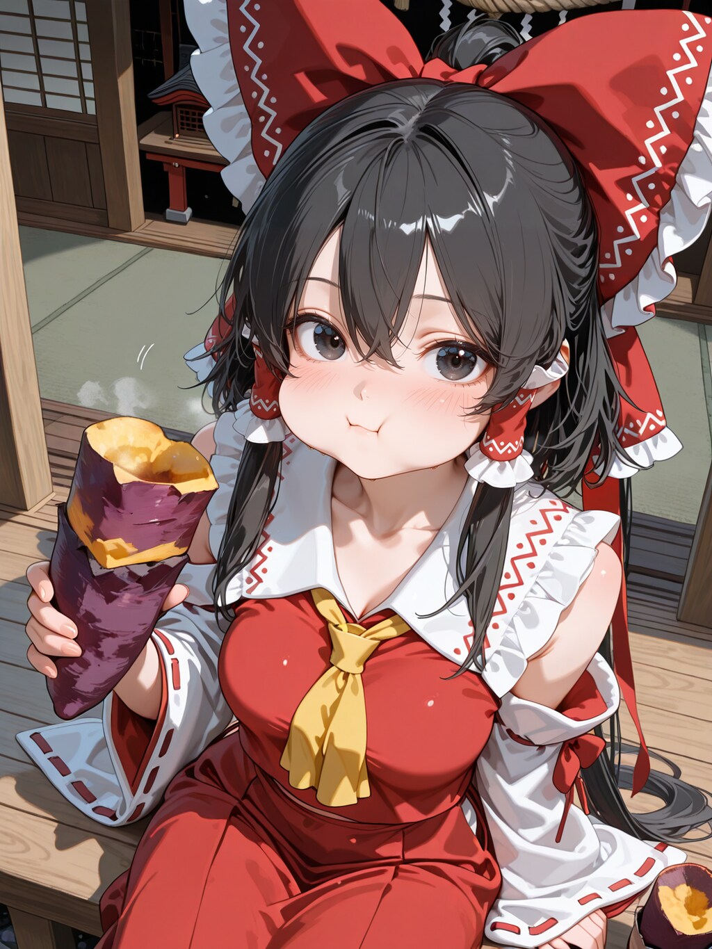 きょうのれいむさん（おいもほりの日）