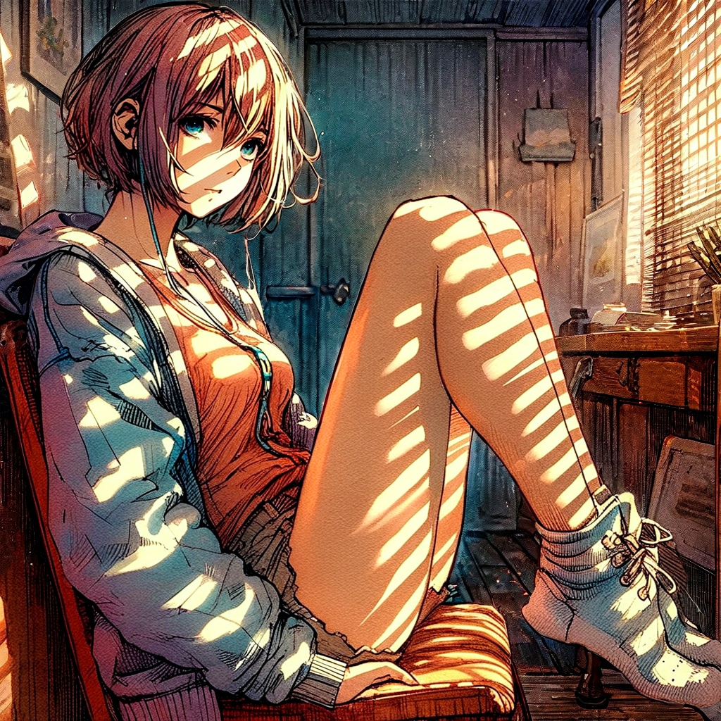 部屋と少女13 | の人気AIイラスト・グラビア