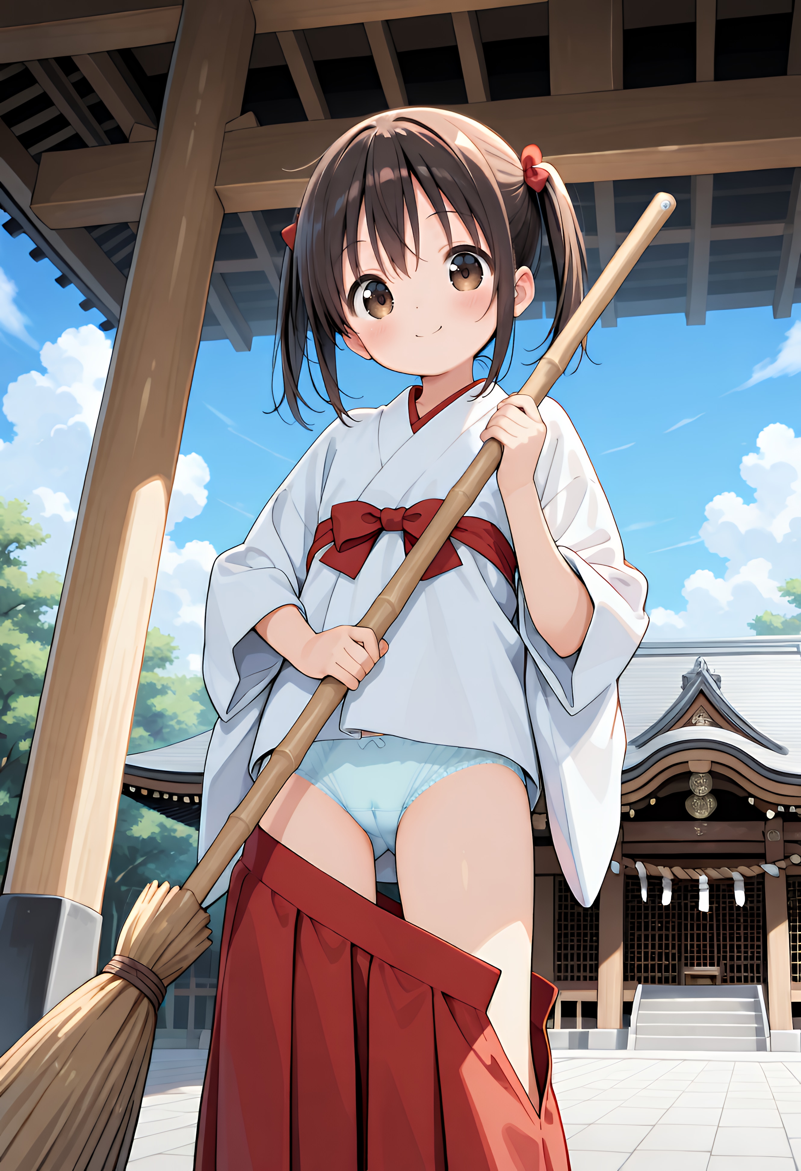 袴も落ちる