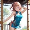 スクールアイドル⁉😅「高坂穂乃果 国立音ノ木坂学院二年生」チャイナ服Ver．【model：waiANIHENTAIPONYXL_v60】 10枚目