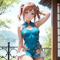 スクールアイドル⁉😅「高坂穂乃果 国立音ノ木坂学院二年生」チャイナ服Ver．【model：waiANIHENTAIPONYXL_v60】 6枚目