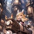 バニーの金髪ちゃん 3枚目