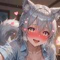 狼な女の子 4枚目