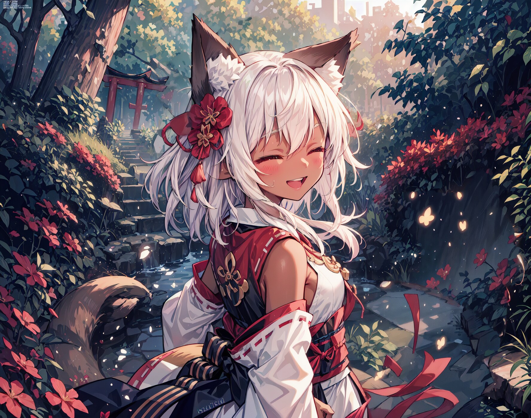ベストスマイル狐娘