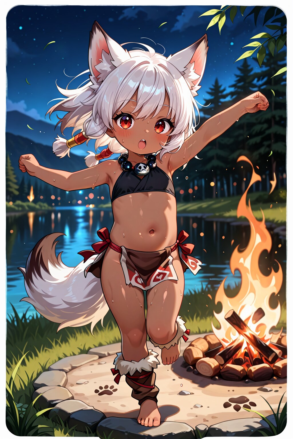 おおかみみみみんぞくのおどり