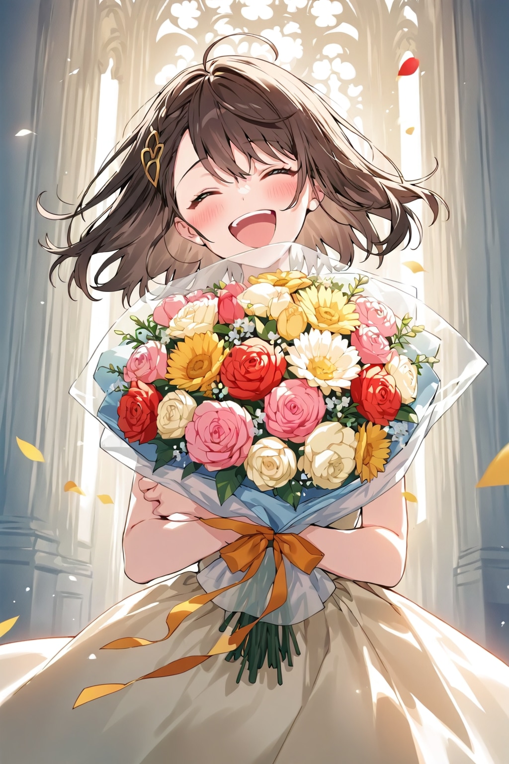 感謝の花束を君に | の人気AIイラスト・グラビア