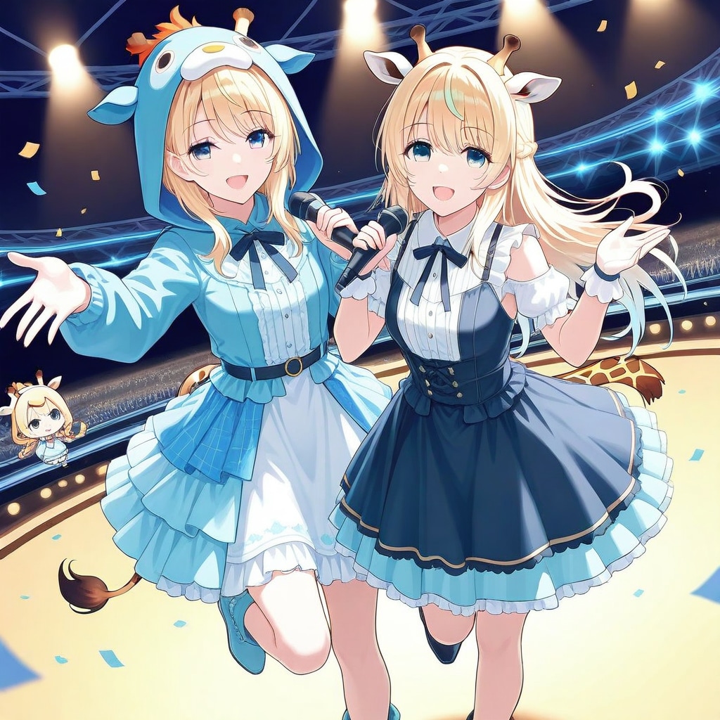 アイドルなキリンフーディーちび子ちゃん