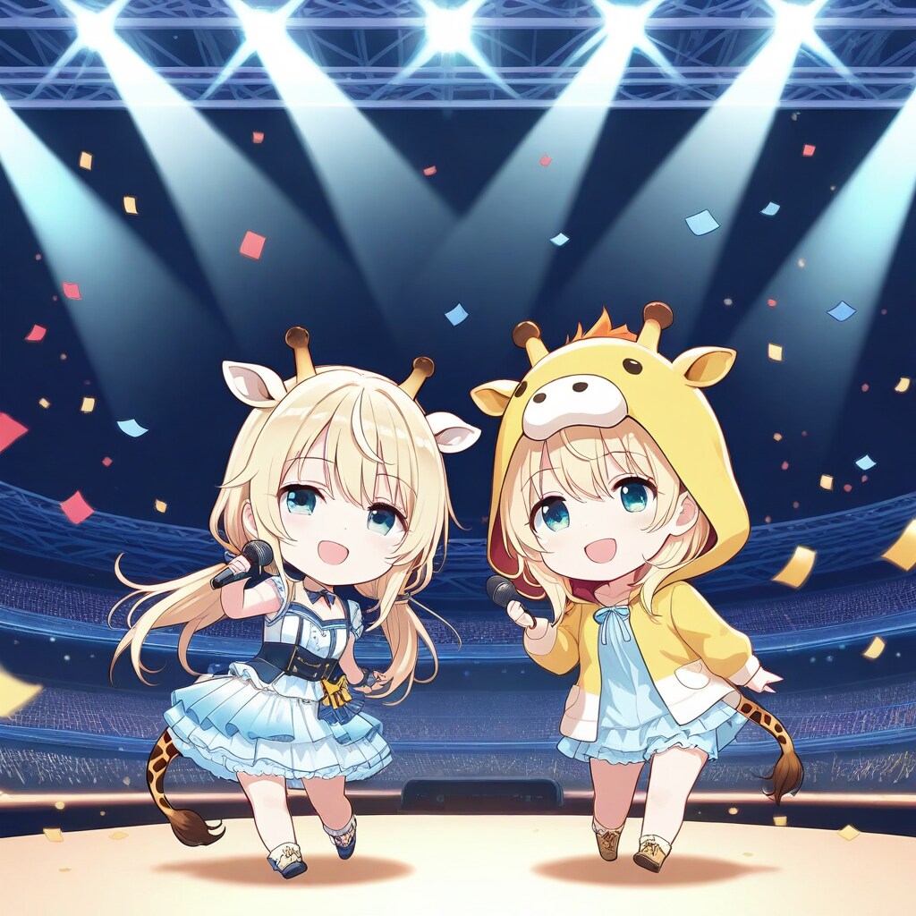 アイドルなキリンフーディーちび子ちゃん