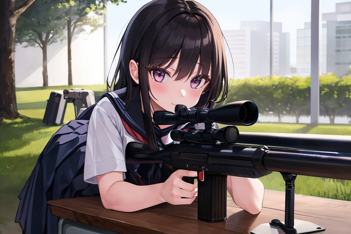セーラー服とスナイパーライフル