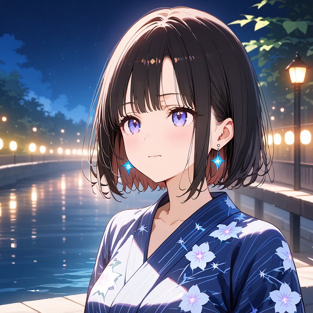 浴衣も着納め | の人気AIイラスト・グラビア