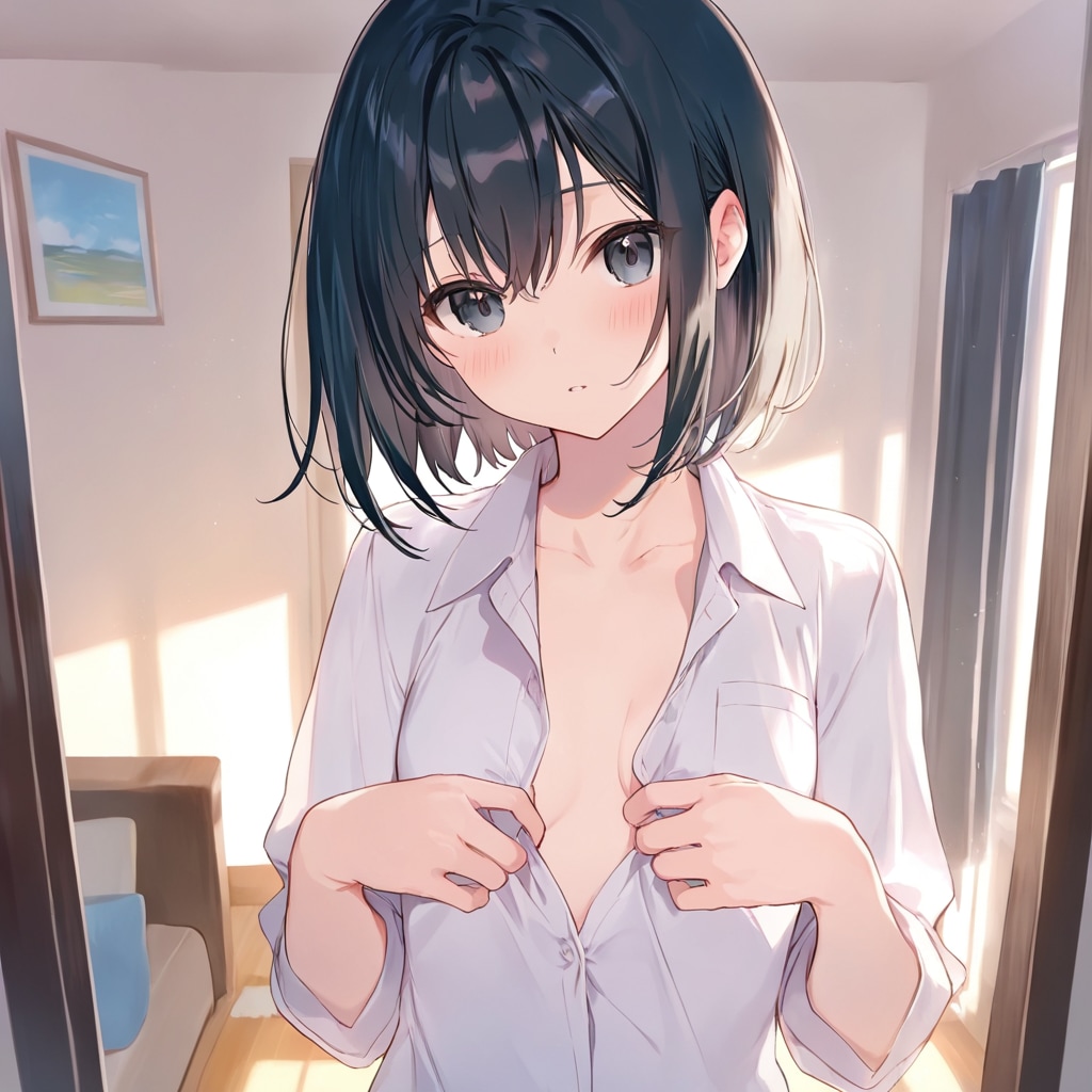 耳まで赤く