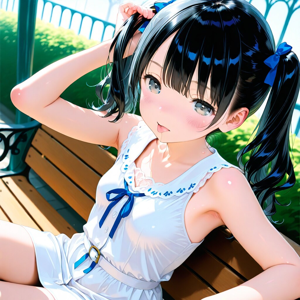 ノースリーブワンピースちゃん | の人気AIイラスト・グラビア