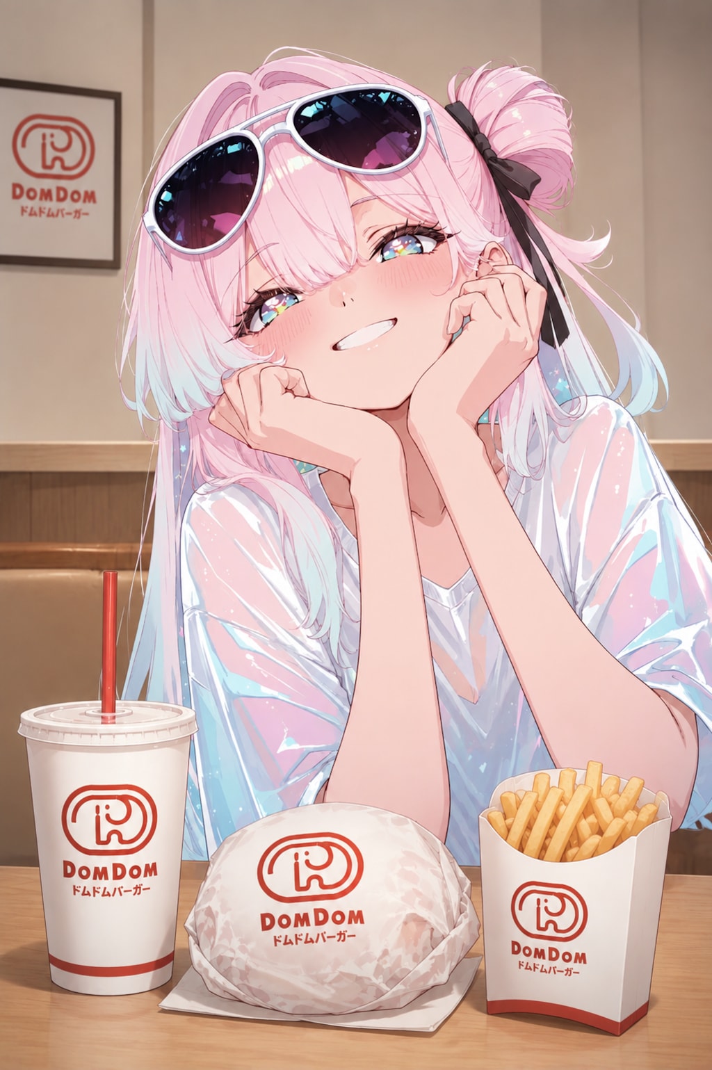 (固有名詞)13.「ど」→「ドムドムバーガー」ミラ