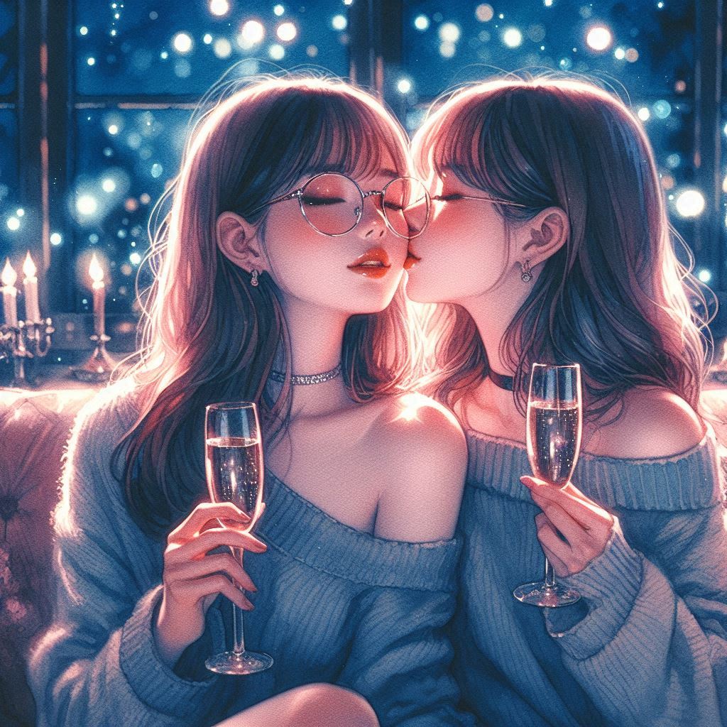 キス | の人気AIイラスト・グラビア