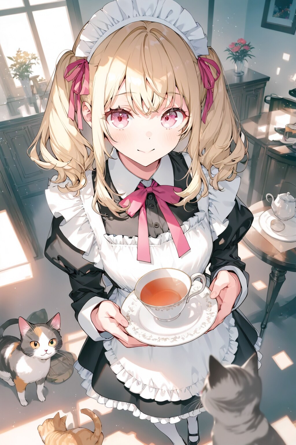 LILACのメイド少女 | の人気AIイラスト・グラビア