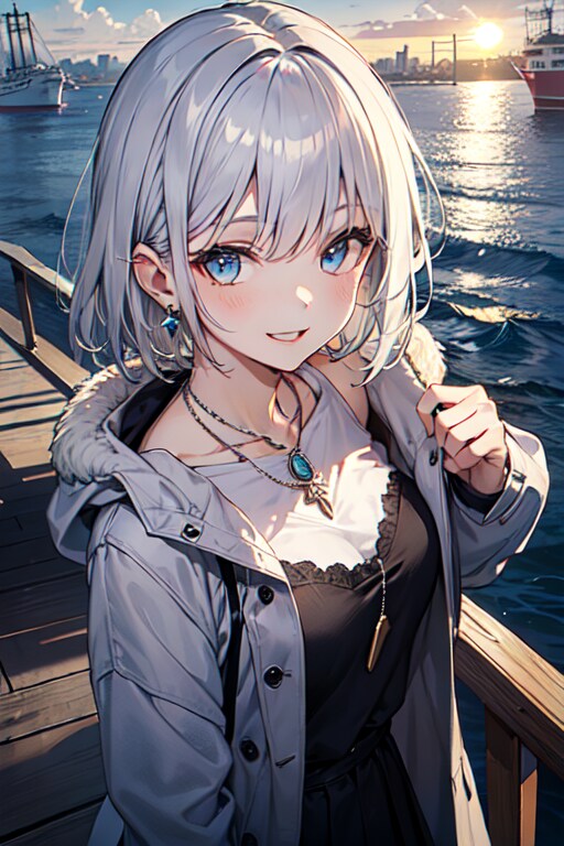 船に揺られて