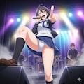 学園祭バンドボーカルのパンチラ(Gemini) 9枚目