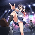 学園祭バンドボーカルのパンチラ(Gemini) 2枚目
