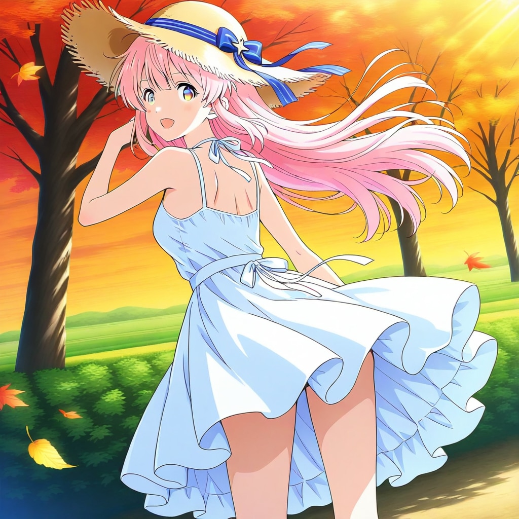 一足早い秋の風