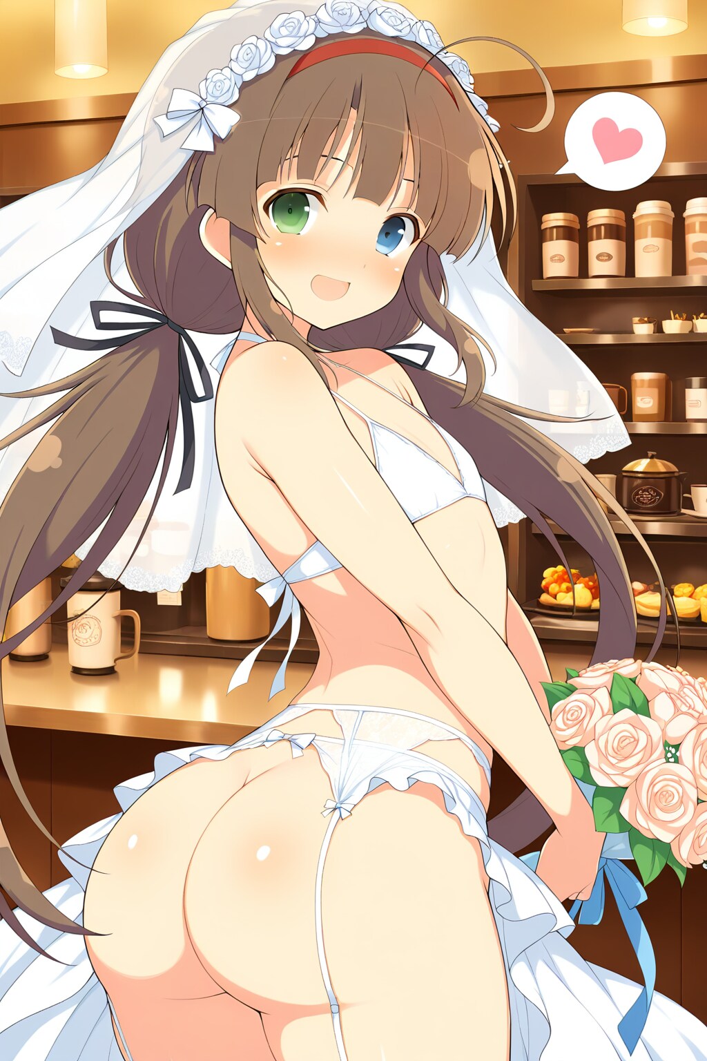 喫茶カグラ、ジューンブライド企画【ウエディング下着】